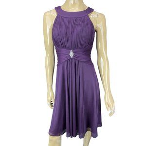 Jessica Howard Women's Purple Party Dress Size 6